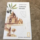 1974-6 June CALIFORNIA NEVADA CA NV National Geographic Map San Francisco — photo 1