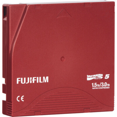 10x Fujifilm Ultrium 5 LTO 5 data cartridges 1.5TB/3.0TB Ultrium-5 LTO-5