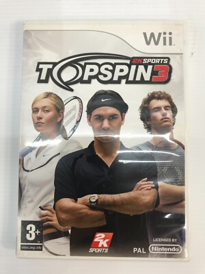 Top Spin 3 -- Wii PAL VERSION --