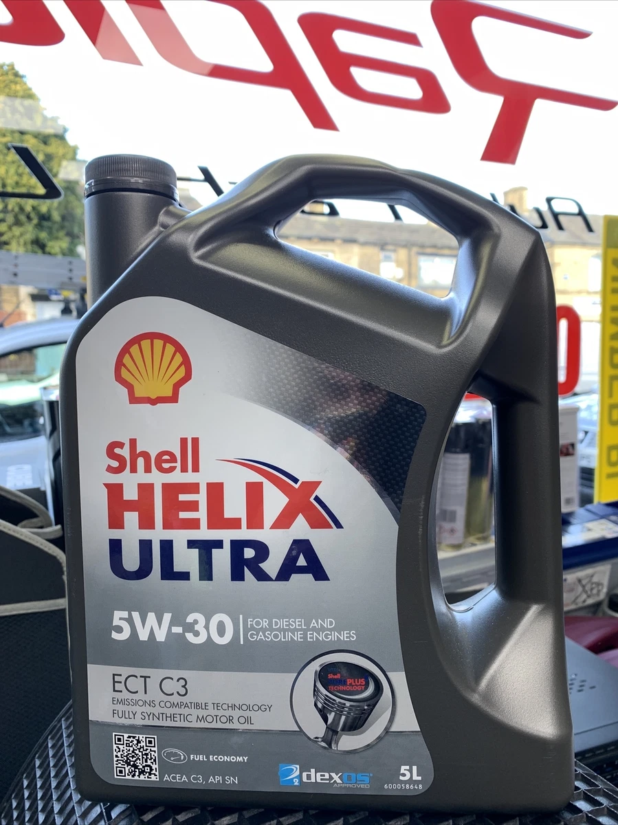 SHELL HELIX ULTRA ECT C3 5w30 5ltr BMW LL-04