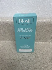 Biosil Collagen Generator ch-OSA Hair Skin Nails Joints 30 Liquid Capsules 2025
