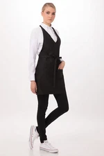 Chef Works Unisex V-Neck Tuxedo Apron (F23)