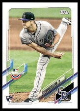 2021 Topps Opening Day #175 Ryan Castellani Colorado Rockies Baseball Card