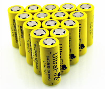 Ultra Fire 26650 3.7V 6800mAh 32A High Drain Rechargeable li-ion