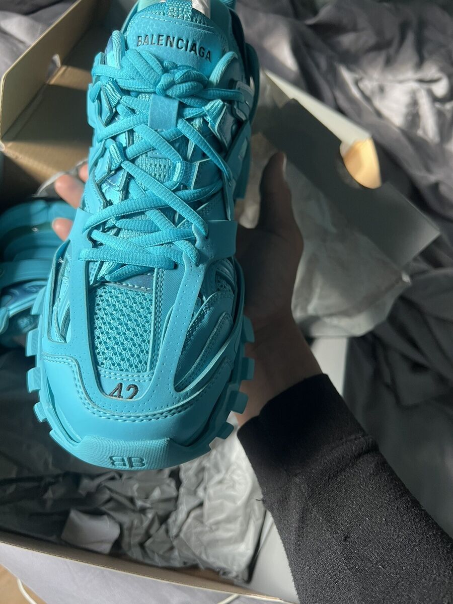 100% Real Authentic Balenciaga Track Turquoise size EU 42 100% Real Authentic Balenciaga Track Turquoise size EU 42