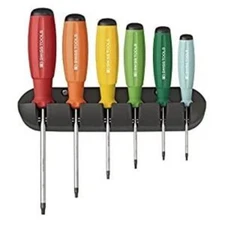 PB SWISS TOOLS 8440RB Rainbow Swiss Grip Driver 6 Pieces New