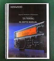 Kenwood TS-590SG In-Depth Manual: Full Color & Protective Covers!