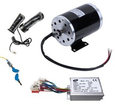 1000 W 48V electric scooter motor kit w BASE control box key lock  Throttle