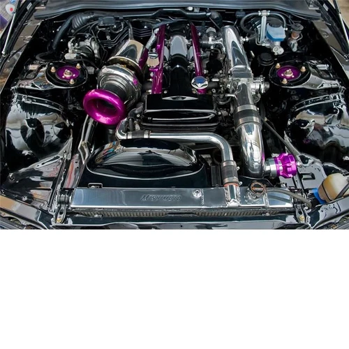 For 93-98 Toyota Supra 2JZ Mishimoto X Line Performance Aluminum Radiator 3 Core