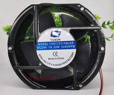 1PCS YXD17251HB24R DC24V 1A 17251 17.2CM Cooling Fan