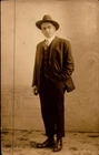 Vintage RPPC photo postcard  Yours Lovingly Joseph Lachance Postcard Keepsake