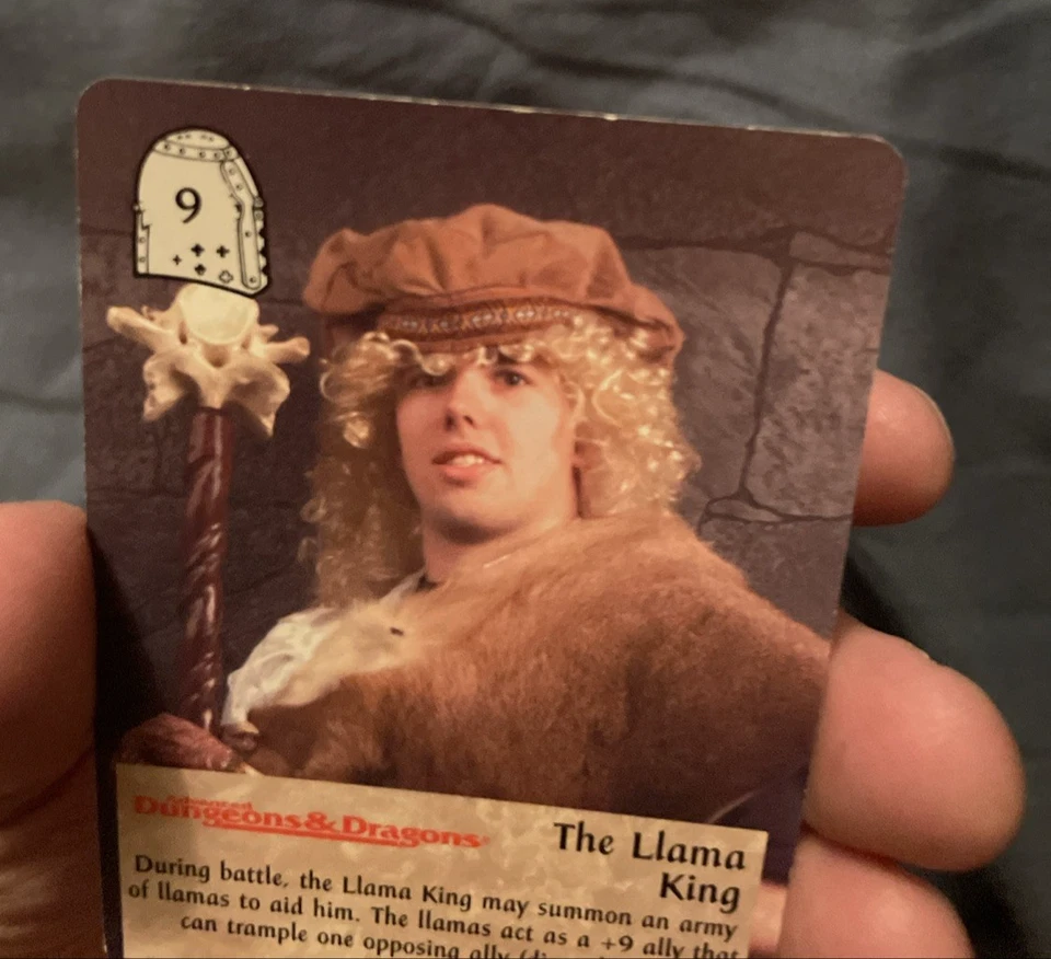 Spellfire Sale: Chase - The Llama King- 13/25 - Slightly used - Image 3 of 3