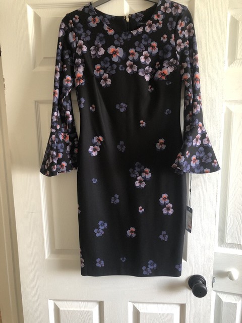 tommy hilfiger navy floral dress