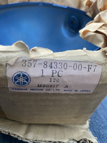 Yamaha YB100 125 CT1 DT FS1 AT1 -2 CT2 Head Bowl Shell NOS 357-84330-F7 YB90 YB - Picture 2 of 9