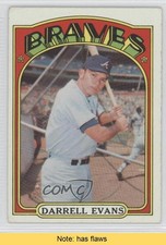 1972 Topps Darrell Evans #171 READ 0u7