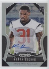 2019 Panini Prizm Rookies Silver Prizm Auto Karan Higdon #333 Auto 10up