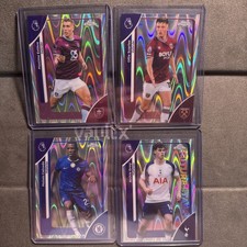 Topps Chrome Premier League 2025-2026 4 Card Lot Mint