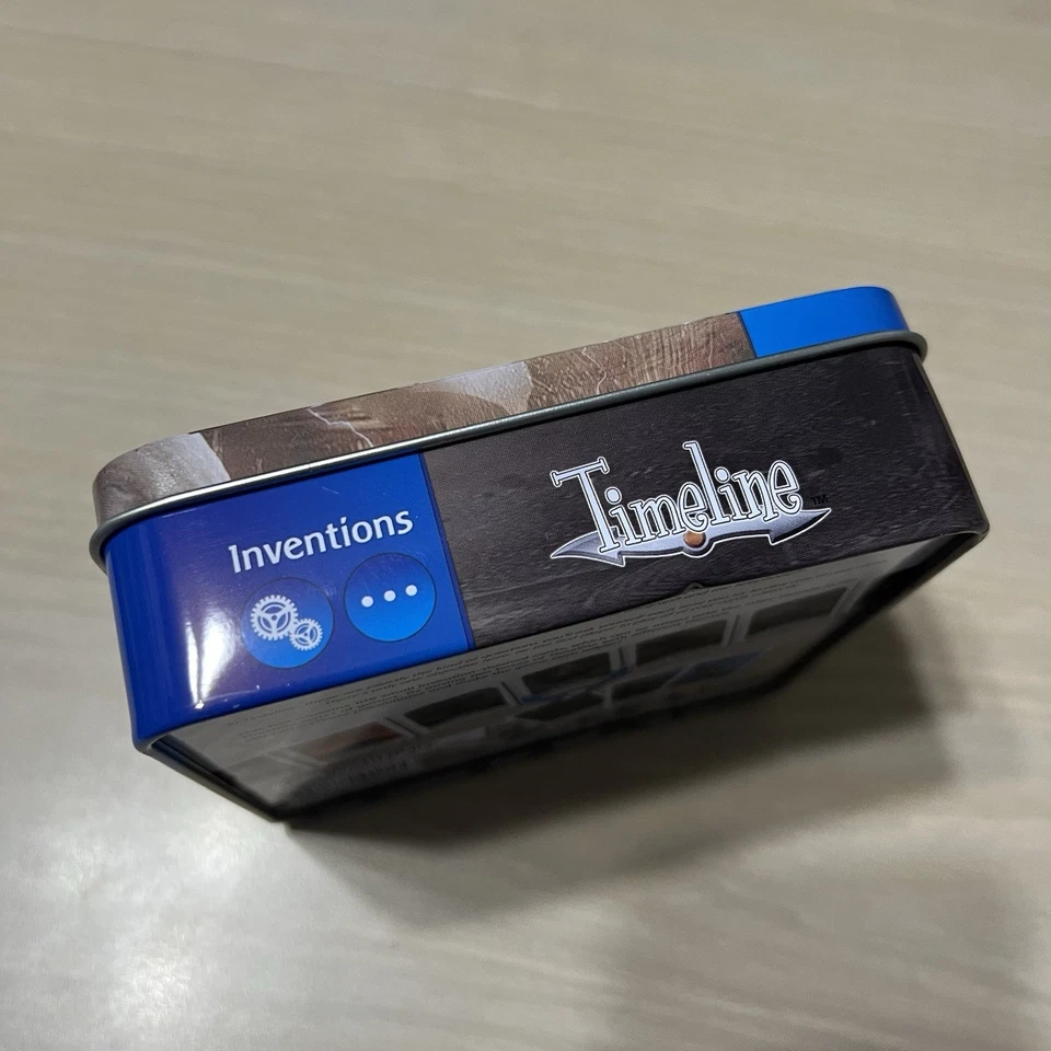 Asmodee TIMELINE INVENTIONS Card Game Educational History NEW OPEN BOX - Image 3 of 4