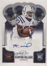 2013 Crown Royale Silver Die-Cut Signatures /125 Kerwynn Williams #151 Auto w3h