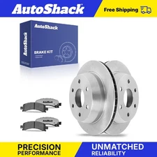 Rear Brake Rotors Ceramic Pads for 2003-2014 Chevrolet Express 1500