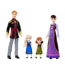 Disney Frozen Royal Family of Arendelle Dolls Set 4 Pack