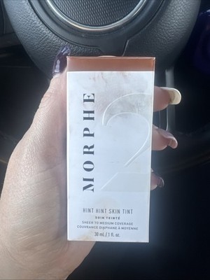 Morphe 2 Hint Hint Skin Tint ~ HINT of TRUFFLE Deep Golden Neutral 1 oz. NIB