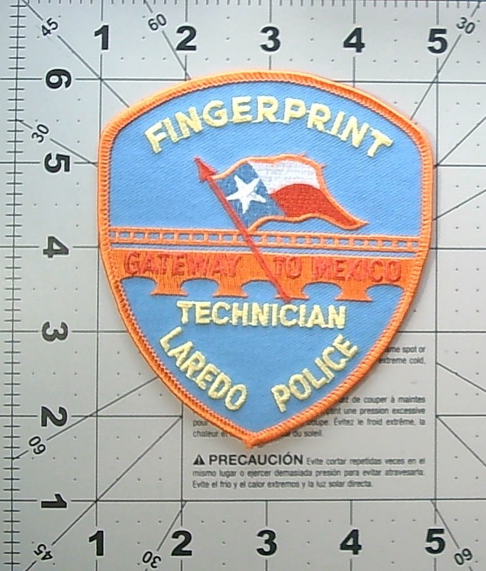 LAREDO TEXSAS POLICE ( FINGERPRINT TECHNICIAN )