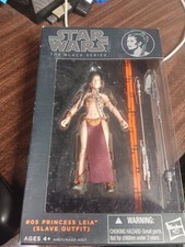 Star Wars Black Series  05 Princess Leia Slave Outfit sealed original package