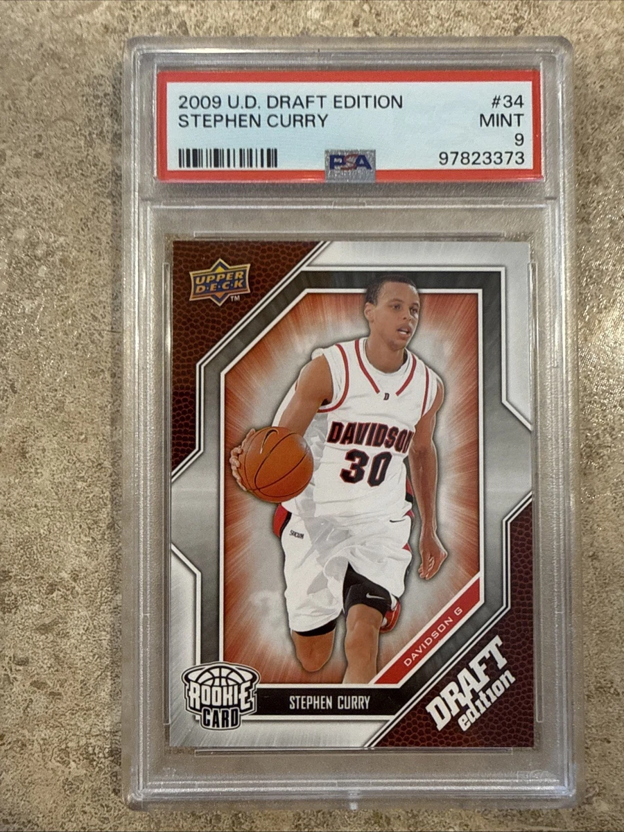 Upper Deck Stephen Curry 9 Grade Basketball Sports Trading Cards