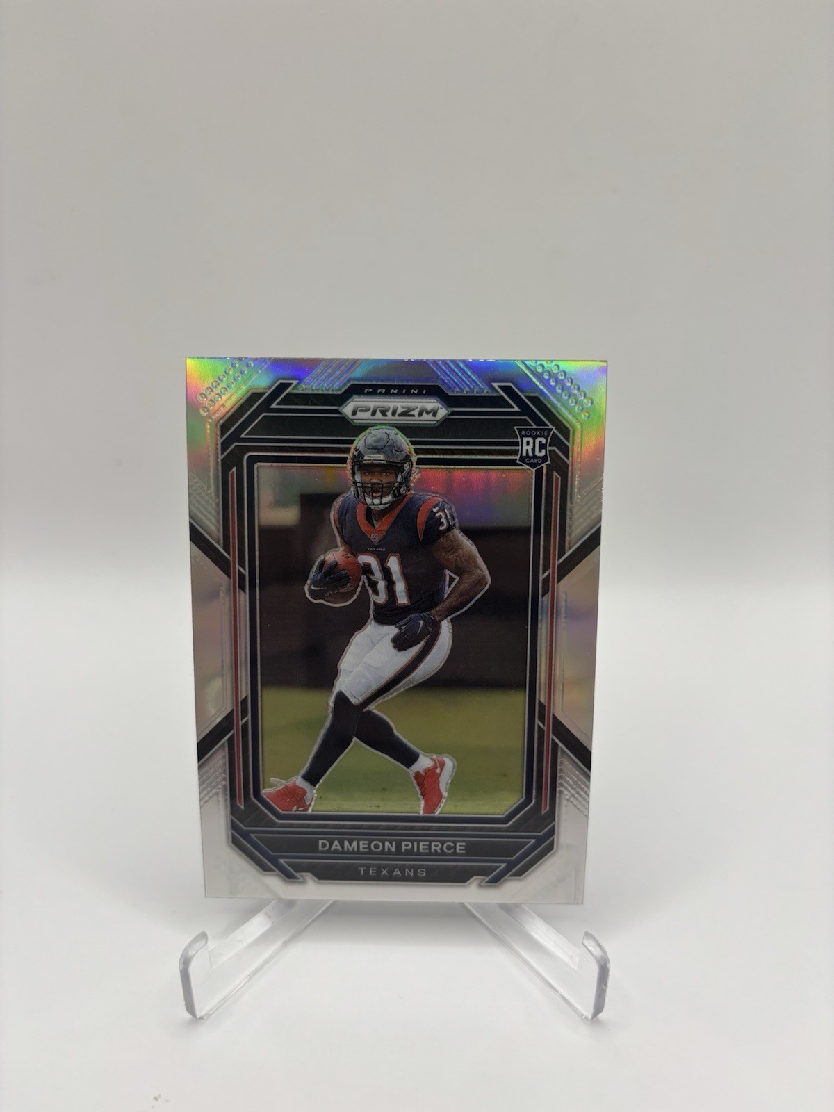 2022 Panini Prizm Dameon Pierce Silver Prizm Rookie Houston Texans #322