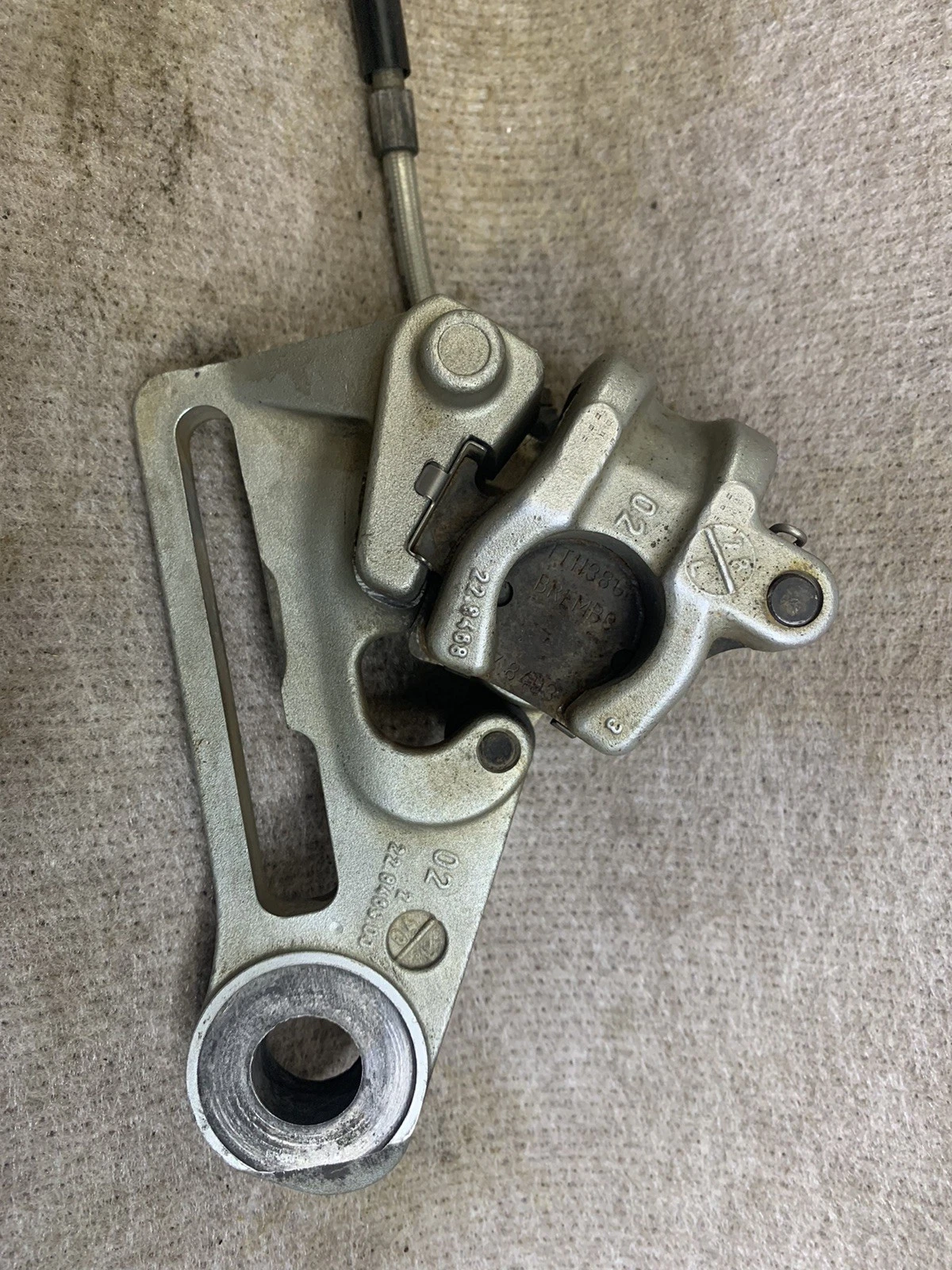 2003 KTM 250 SX Rear Back Brake Caliper W/ Bracket