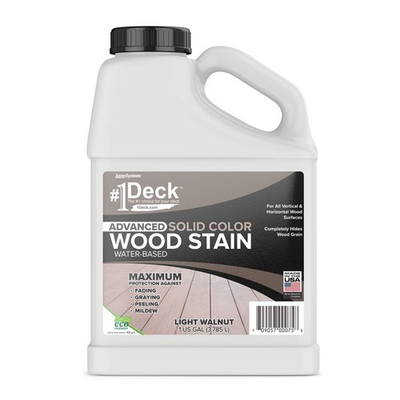 #ad #ad 1 Deck Wood Deck Paint and Sealer Advanced Solid Color Deck Stain for Decks $80.12