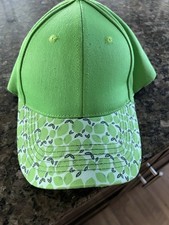 New Bacardi Lime Green Baseball Hat Cap Promo Strapback Adjustable Bar Liquor