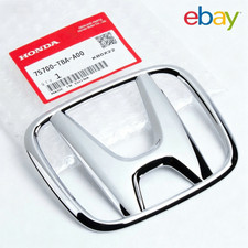 Front Grille Emblem Chrome For 2009-2021 Oem Honda Civic Sedan 75700-tf0-000