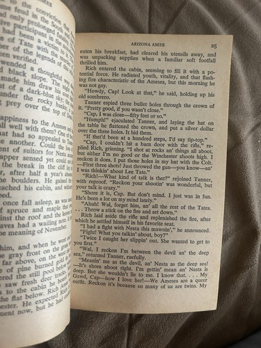 📒Arizona Ames Zane Grey 1973 1st Pocket Paperback Book Western ZG 33 - Picture 4 of 12