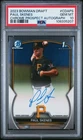 2023 BOWMAN DRAFT CHROME PROSPECT AUTO #CDAPS PAUL SKENES ROOKIE RC PSA 10