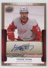 2014-15 Upper Deck Signature Sensations Tomas Tatar #SS-TT Auto 2d8