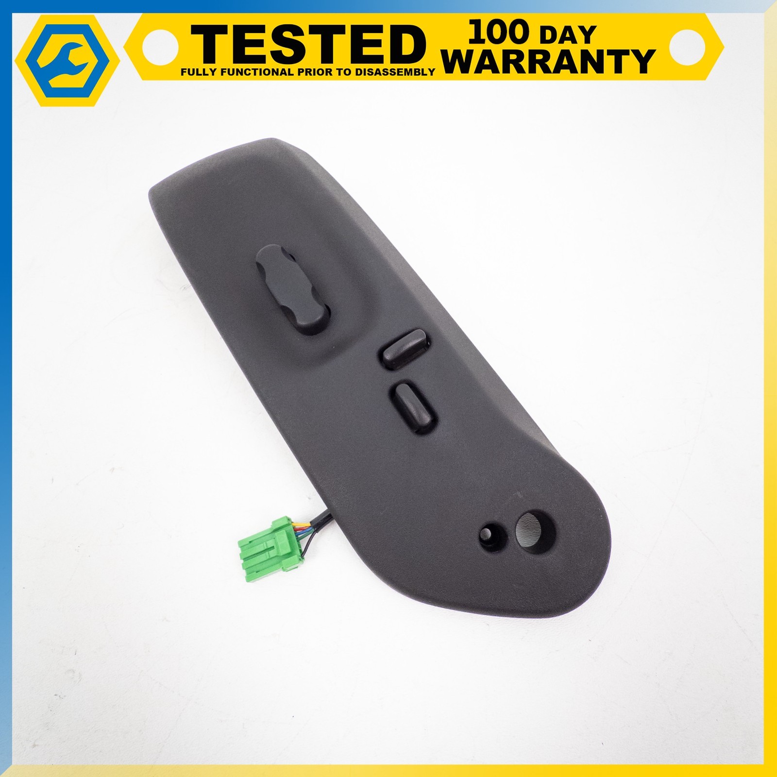 05-13 CHEVROLET CORVETTE C6 FRONT RIGHT SEAT CUSHION PANEL SWITCH ASSEMBLY OEM