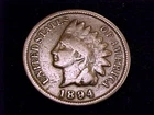 1894 Indian Head Cent, Good Grade