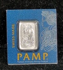 PAMP Suisse 1g Platinum Bar 0.9995 Fine Veriscan in Assay Card 8309 2581.28 per troy oz