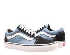 Vans Old Skool Classic Sneaker in Navy/Blue/White Men's Low-Top