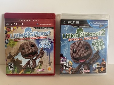 LittleBigPlanet Game Of The Year + LittleBigPlanet 2 SE Sony PS3 Brand New Games