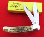 Eye Brand Stag Copperhead Knife Carl Schlieper Solingen 2018 Mint In Box! NR