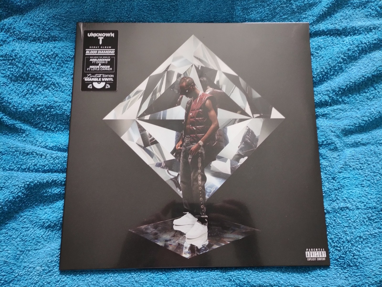 UNKNOWN T - Blood Diamond - Vinyl LP *NEW & SEALED* *Limited Marble Vinyl*