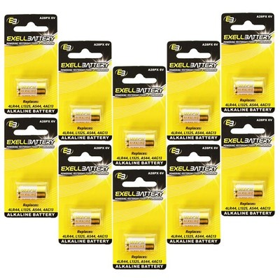 10x Alkaline 6V Battery Compatible With 4LR44 L1325 A544 4AG13 For LED Lights