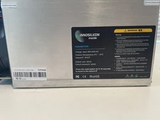 USED Innosilicon T2THAB Bitcoin Miner ASIC (SHA-256) with PSU