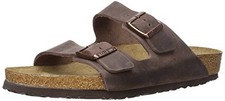 Birkenstock Unisex Arizona Soft Footbed Oil Sandal  Habana  Authentic New