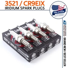4Pc CR9EIX For NGK Iridium IX Spark Plug For SUZUKI GSXR Motorcycle Tune Up 3521