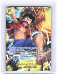 Monkey D. Luffy OP15-119 Secret Rare Adventure on Kami's Island Foil