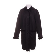 Vittoria Verani, Mantel, Damen, Größe: 40/42, Schwarz, Einfarbig #cjy